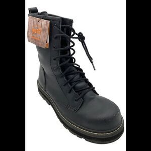 Hoss Men's Carson 6 Inch Composite Safety Toe Boot Black - Medium